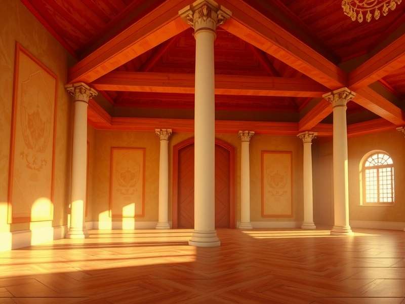 Divine Spiritual Temple VR interior view